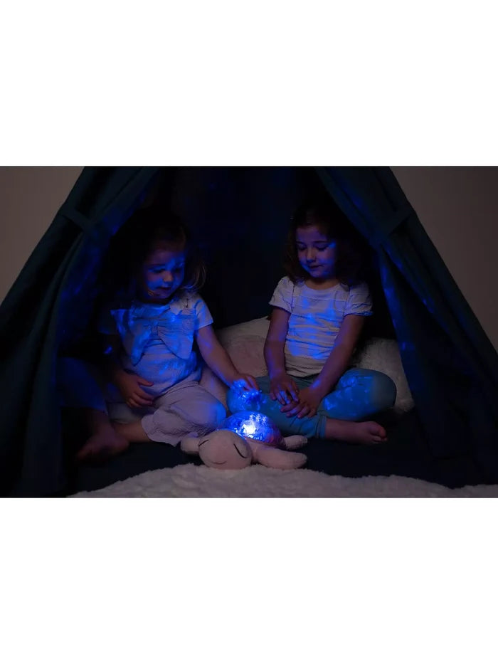 Tranquil Turtle Pink USB C Rechargeable Nightlight Ocean Projector Sleeping Aid