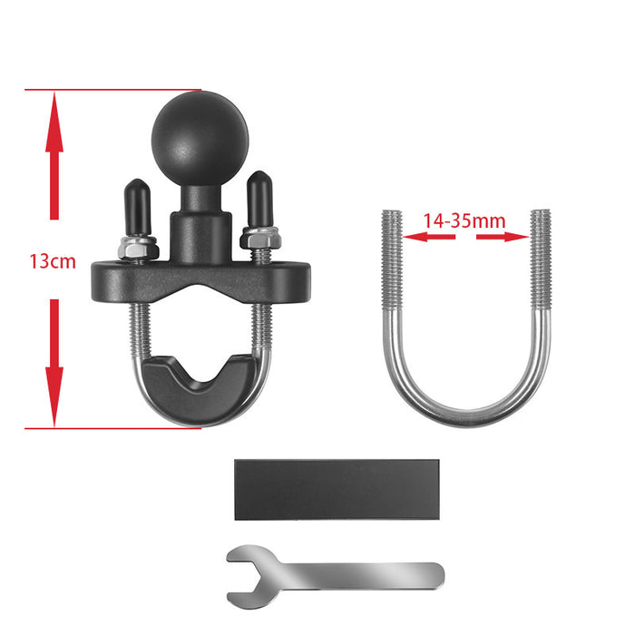 U-Shaped 1" Ball Head & Handlebar Mount Combo