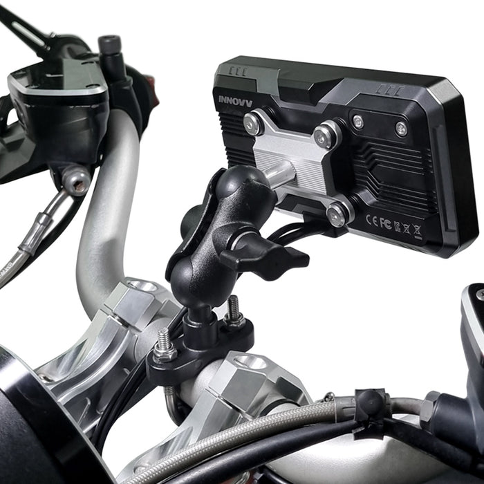 U-Shaped 1" Ball Head & Handlebar Mount Combo