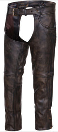 Unisex MONTANA Brown Jean Pocket Chap
