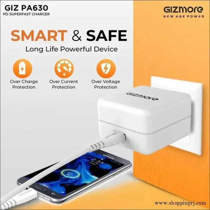 Usb-c Power Delivery 3.0 Charger with 30 Watt Fast Charging Speed - Charger