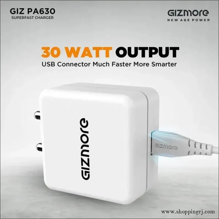 Usb-c Power Delivery 3.0 Charger with 30 Watt Fast Charging Speed - Charger