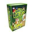 Green box for Who Did It? game featuring colorful cartoon animals like a parrot, cat, turtle, and fish in a bowl.