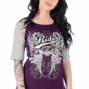Wild Rider baseball tee
