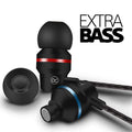 Wired 3.5mm In Ear Earphone for Samsung S6 Xiaomi Phone - black