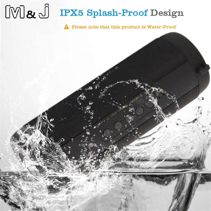 M&amp;J Wireless Best Bluetooth Speaker Waterproof Portable Outdoor Mini Column Box Loudspeaker Speakers Design for iPhone Xiaomi