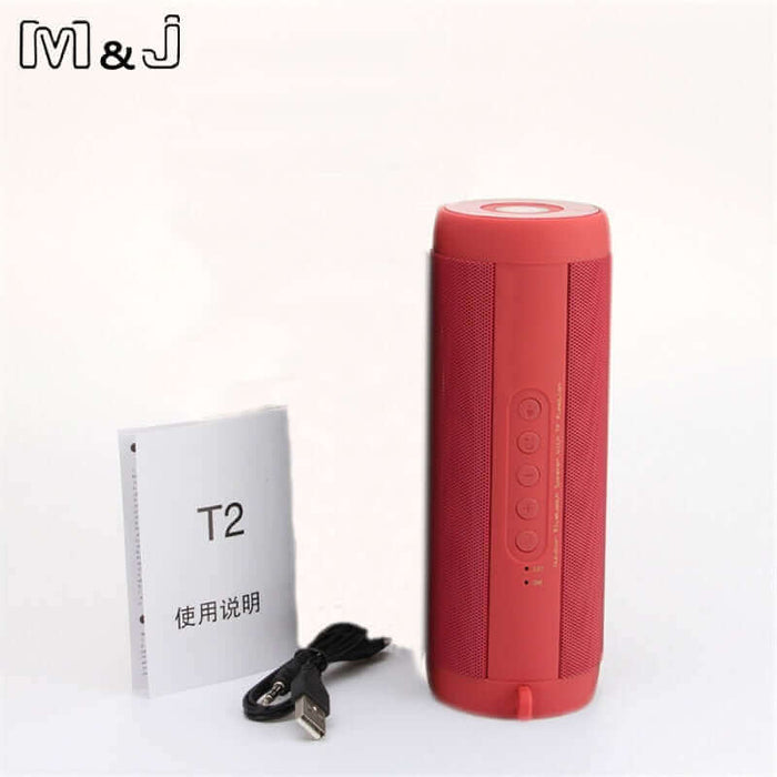 M&amp;J Wireless Best Bluetooth Speaker Waterproof Portable Outdoor Mini Column Box Loudspeaker Speakers Design for iPhone Xiaomi