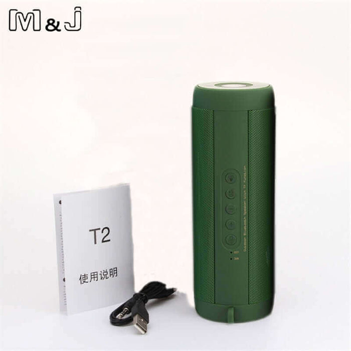 M&amp;J Wireless Best Bluetooth Speaker Waterproof Portable Outdoor Mini Column Box Loudspeaker Speakers Design for iPhone Xiaomi