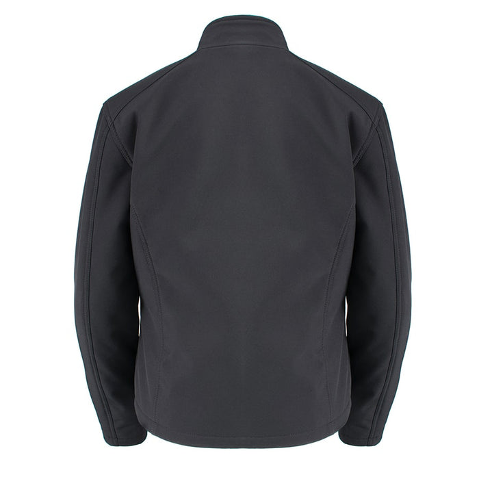 Women Zipper Front Heated Soft Shell Jacket w/ Front & Back Heating Elements