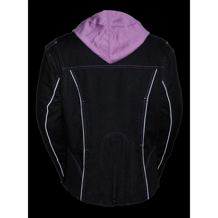 Women’s 3/4 Jacket w/ Reflective Tribal Detail