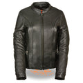Women’s Black Vented Jacket w/ Back Stretch