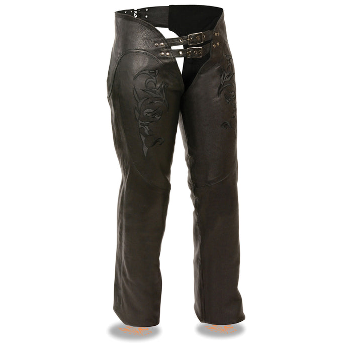 Women’s Chap w/ Reflective Tribal Embroidery