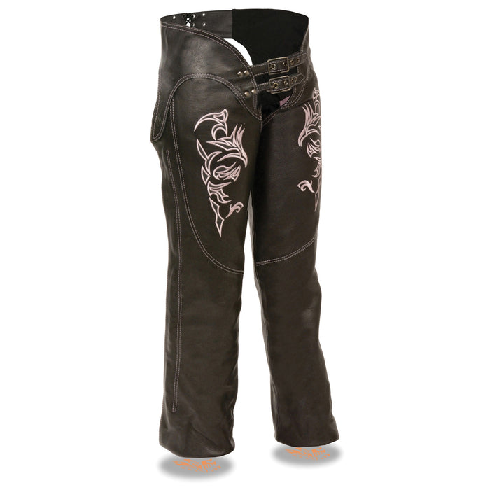Women’s Chap w/ Reflective Tribal Embroidery