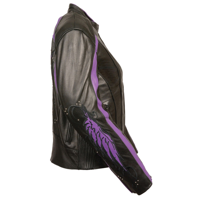 Women’s Jacket w/ Stud & Wings Detailing
