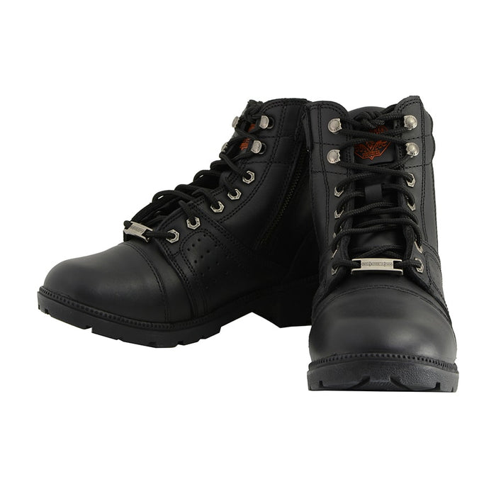 Women’s Lace to Toe Boot w/Contrast Stitching