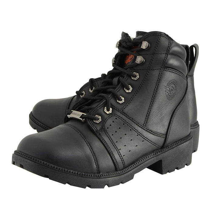 Women’s Lace to Toe Boot w/Contrast Stitching
