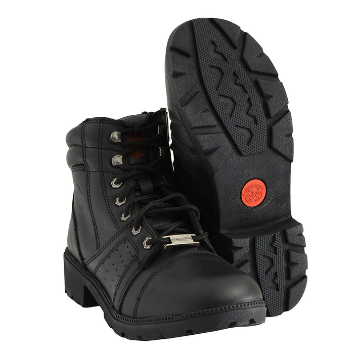 Women’s Lace to Toe Boot w/Contrast Stitching