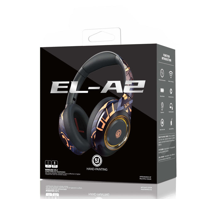 YC A2 Gaming Headset Studio V5.1 Wireless Earphone Stereo Over Ear Wired Headphone With Microphone For Laptop PS4 Xbox One Gamer - Black