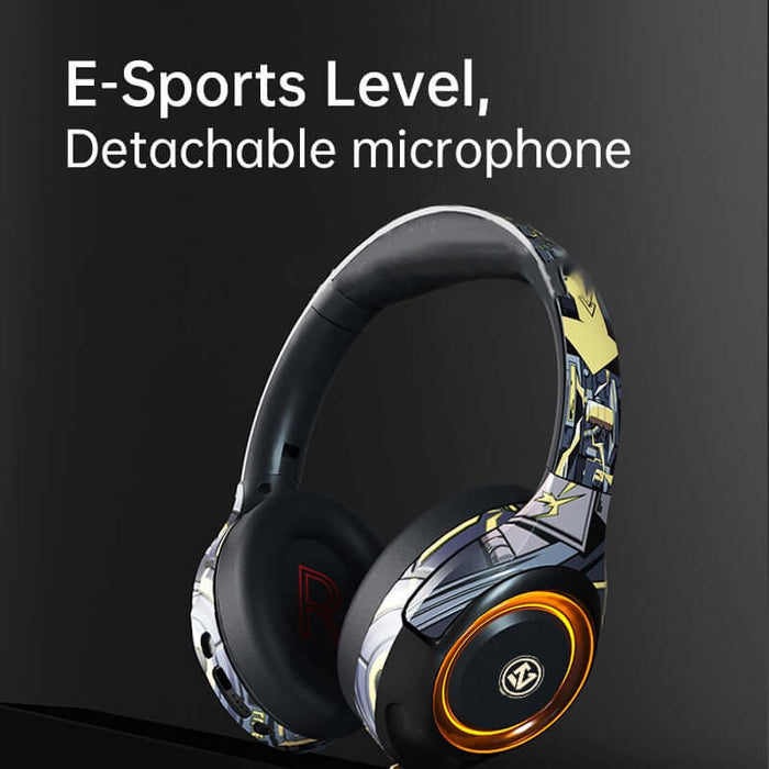 YC A2 Gaming Headset Studio V5.1 Wireless Earphone Stereo Over Ear Wired Headphone With Microphone For Laptop PS4 Xbox One Gamer