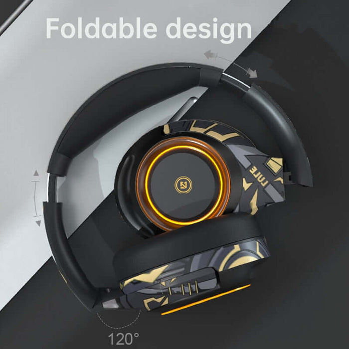 YC A2 Gaming Headset Studio V5.1 Wireless Earphone Stereo Over Ear Wired Headphone With Microphone For Laptop PS4 Xbox One Gamer