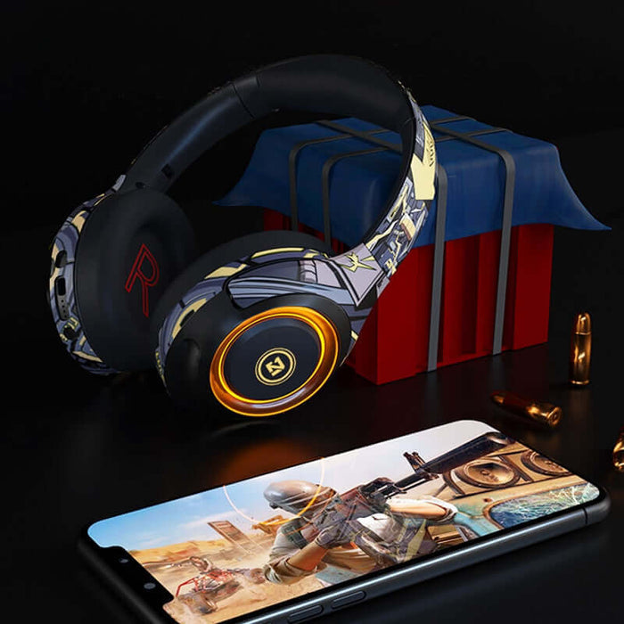 YC A2 Gaming Headset Studio V5.1 Wireless Earphone Stereo Over Ear Wired Headphone With Microphone For Laptop PS4 Xbox One Gamer