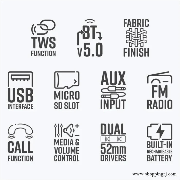 Zeb-dawn 50 Wireless Bluetooth Speaker - Bluetooth